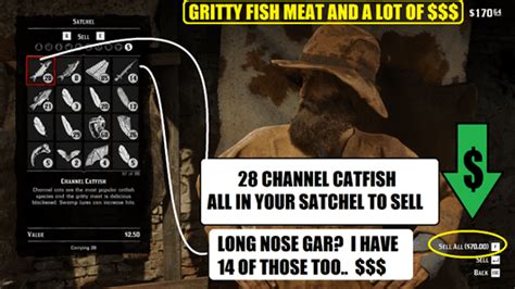 rdr2 gritty fish meat|rdr2 potent predator bait.